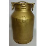 Brass finish milk churn H50cm Condition Report <a href='//www.davidduggleby.