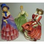 Royal Doulton figures - 'Victorian Lady',