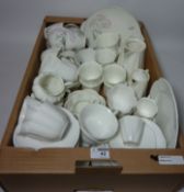 Shelley 'Pastoral' tea set and other assorted Shelley teaware in one box Condition