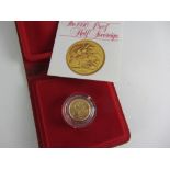 1980 proof half sovereign Condition Report <a href='//www.davidduggleby.