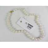 South Sea pearl necklace Condition Report <a href='//www.davidduggleby.