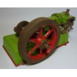 Clarkson cast iron stationary steam engine L37cm Condition Report <a