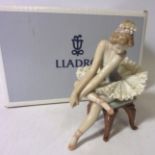 Lladro figure of a ballet dancer 'Opening Night' H14.