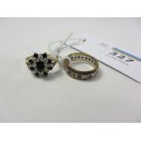 Two vintage dress rings hallmarked 9ct Condition Report <a href='//www.
