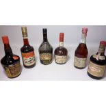 Champagne, wines and spirits - 1 x bottle Courvoisier Luxe Cognac 68cl,
