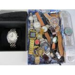 Hugo Boss and other wristwatches in one box Condition Report <a href='//www.