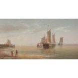 Edward King Redmore (British 1860-1941): 'Sailing Barges in the Humber',