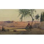 Peter MacGregor Wilson R S W (British 1856-1928): 'Gulaher' - Persian Oasis,