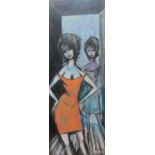Leon (1950/60's): Two Girls in a Doorway,