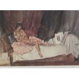 After Sir William Russell Flint (Scottish 1880-1969): The Artist's Model,