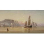 Edward King Redmore (British 1860-1941): 'Fishing Boats off Scarborough',