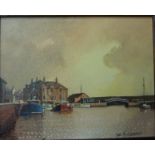 Harbour scene,