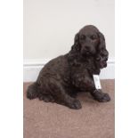 Composite spaniel figure Condition Report <a href='//www.davidduggleby.