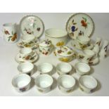 Royal Worcester 'Evesham' flan dishes, ramekins,