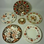 Royal Crown Derby Imari pattern cabinet coffee can and saucer,