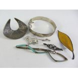 Brooches by Charles Horner, David Anderson, Oslo Silverworks,