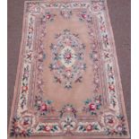 Chinese washed woollen rug, 243cm x 152cm Condition Report <a href='//www.