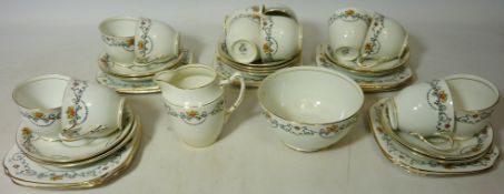 Early 20th century tea service - twelve place settings Condition Report <a