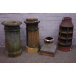 Rocket chimney pot and two hexagonal chimney pots Condition Report <a