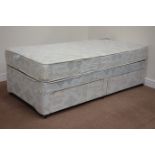 3' divan bed fitted with two drawers with mattress Condition Report <a
