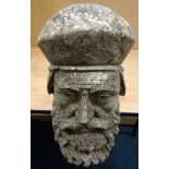 19th Century Limestone figure head in medieval style Condition Report <a