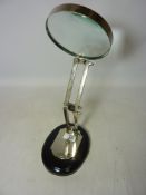 Magnifying glass reproduction on stand Condition Report <a href='//www.