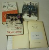 Books - four signed hardback books, Nigel Slater 'Toast',