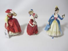 Three Royal Doulton figures 'Buttercup' HN2399,