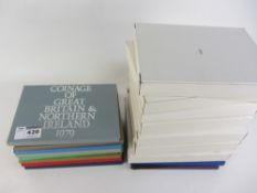 Royal Mint GB proof coin sets 1970-1989 Condition Report <a href='//www.