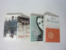 Books - four signed hardback books, Nigel Slater 'Toast',