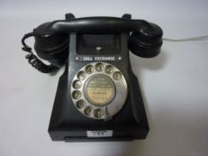Vintage 'Call Exchange' bakelite telephone - Sunderland Condition Report <a