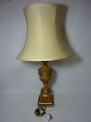 Large classical urn shape table lamp H.