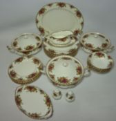 Royal Albert 'Old Country Roses' dinner service,
