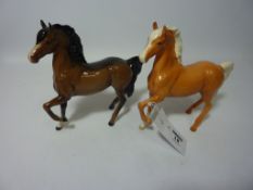 Two Beswick Horses Condition Report <a href='//www.davidduggleby.