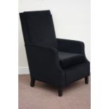 Shackleton's armchair upholstered in suede type fabric Condition Report <a