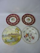 Early 20th Century hand painted Meissen plate 24.