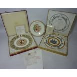 Wedgwood Mulberry Hall, York commemorative plate,