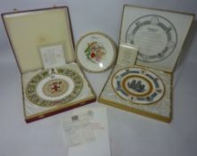 Wedgwood Mulberry Hall, York commemorative plate,