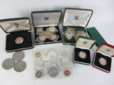 Commemorative, £5 and proof coins in one box Condition Report <a href='//www.