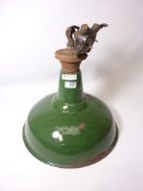 Vintage industrial light fitting, H44cm Condition Report <a href='//www.