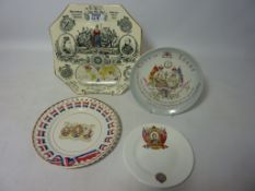 Victoria Queen and Empress Jubilee 1887 plate,