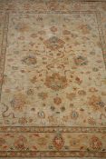 Ziegler beige ground rug, 295cm x 143cm Condition Report <a href='//www.