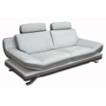 Premium Iconica Napoleone large two seat sofa (W200cm), and pair matching armchairs (W105cm),