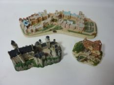 Danbury Mint Windsor Castle and Neuschwanstein Castle and one other Condition Report