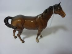 Beswick horse, H22cm Condition Report <a href='//www.davidduggleby.