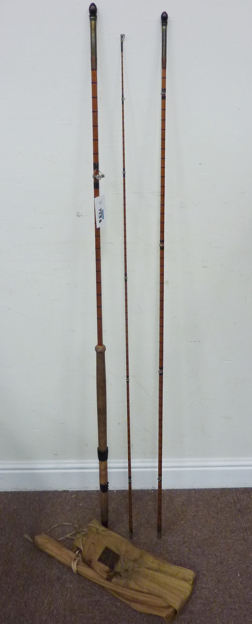 Hardy spilt cane 'Bouquet' three piece fly rod Condition Report <a href='//www.