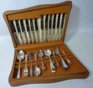 Canteen of Kings pattern silver plated cutlery Condition Report <a href='//www.