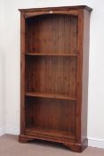 Ducal pine open bookcase, W100cm, H189cm, D33cm Condition Report <a href='//www.