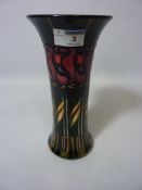 Moorcroft 'Night Rose' vase H25cm, boxed Condition Report <a href='//www.