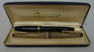 Conway Stewart fountain pen with 14ct nib and a Sheaffer fountain pen Condition Report